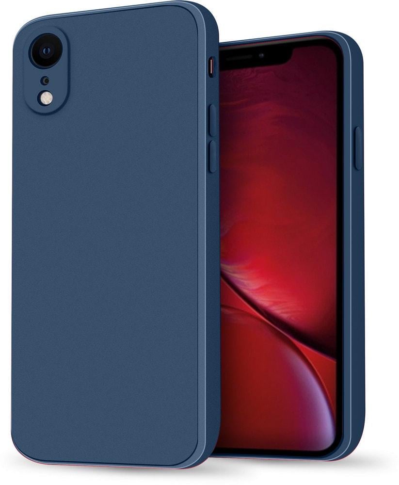 Силиконовый чехол HardCorner iPhone XR (с микрофиброй) Blue (35397-28)