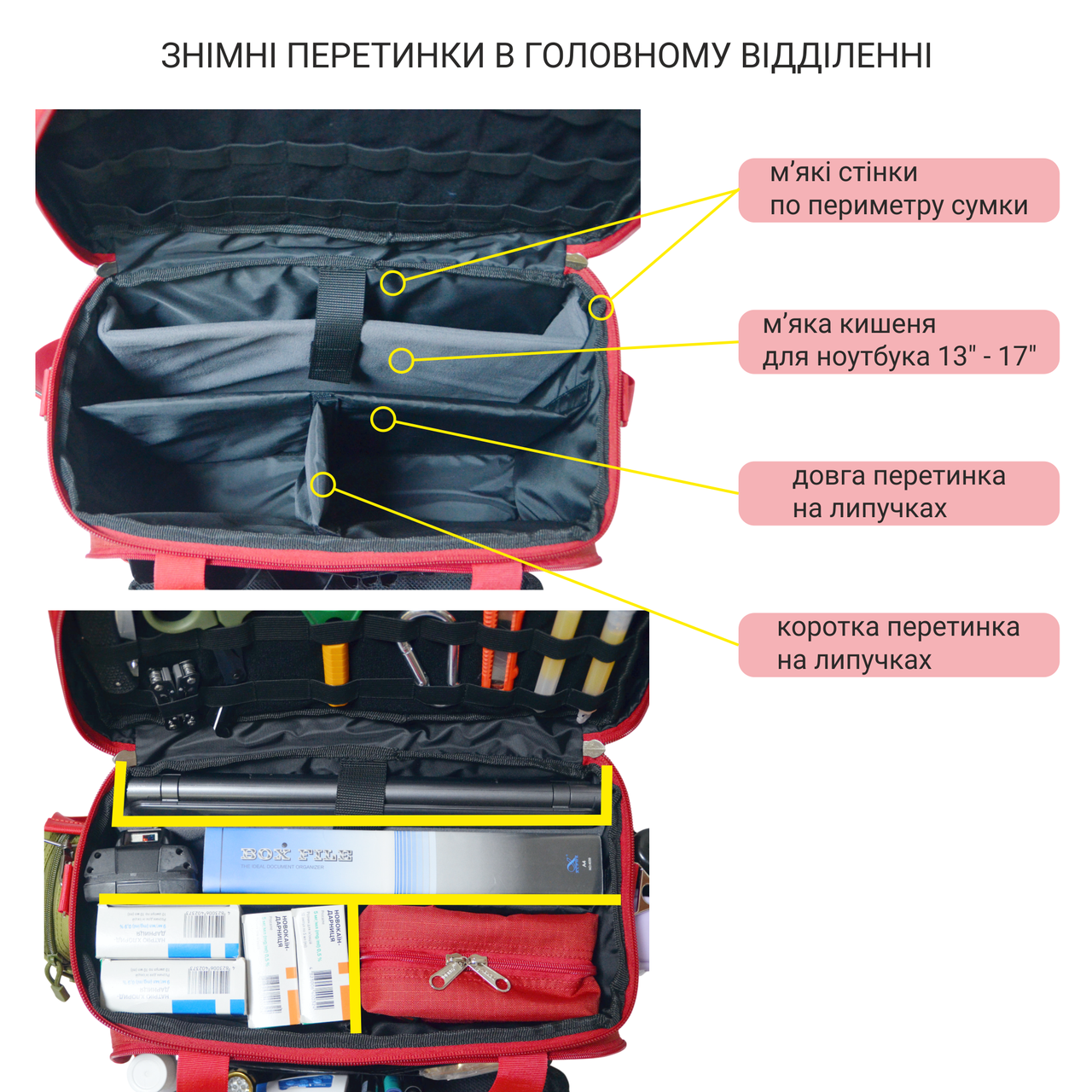 Сумка врача скорой помощи (2600799171) - фото 4 Сумка врача скорой помощи (2600799171) - фото 4