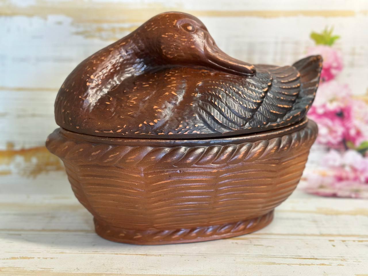 Утятница из красной глины 3,5 л (990386935)