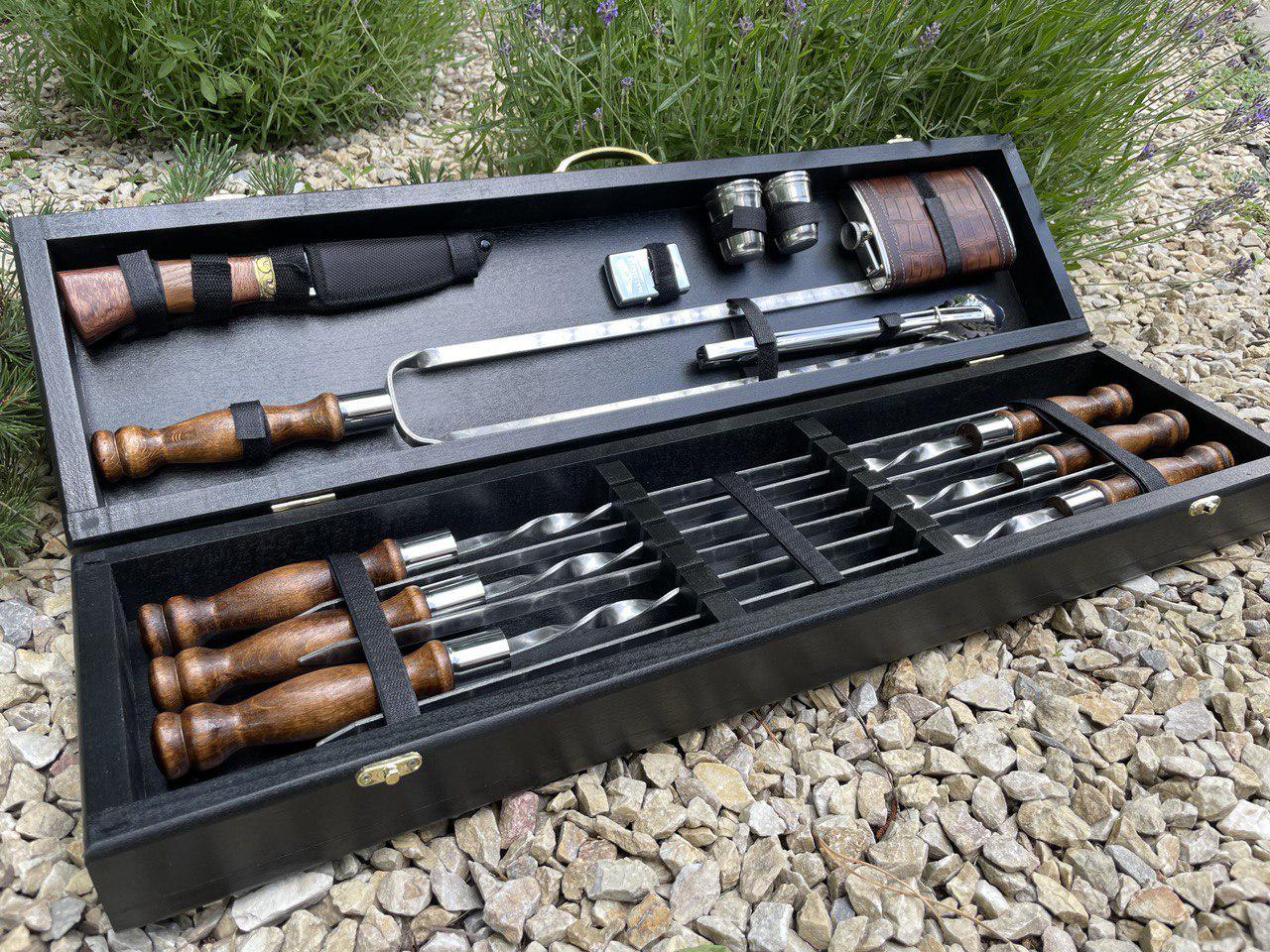 Набор шампуров в кейсе Ml-Box 3S