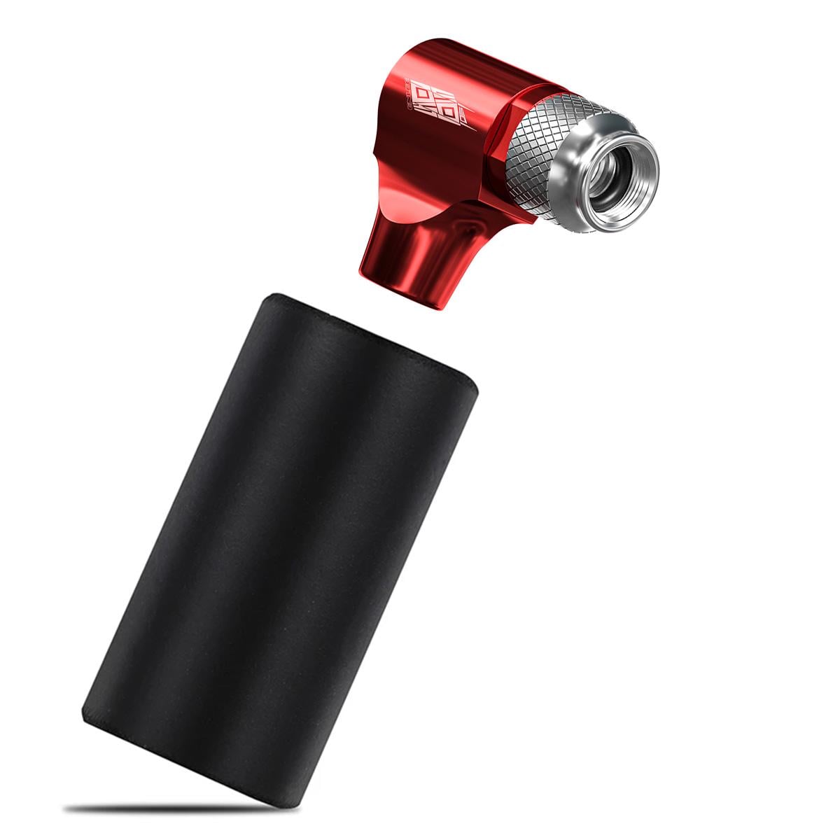 Насос велосипедный ENLEE PP-10 под CO2 баллон 80 psi/6 bar Черный/Черный (3614)