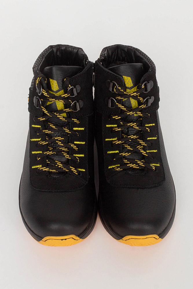 Черевики дитячі зимові ЦБ-00168204 для хлопчика р. 33 Чорний (29086243) - фото 6