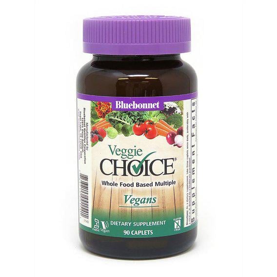 Вітамінно-мінеральний комплекс Bluebonnet Nutrition Veggie Choice 90 Caplets (BLB0154)