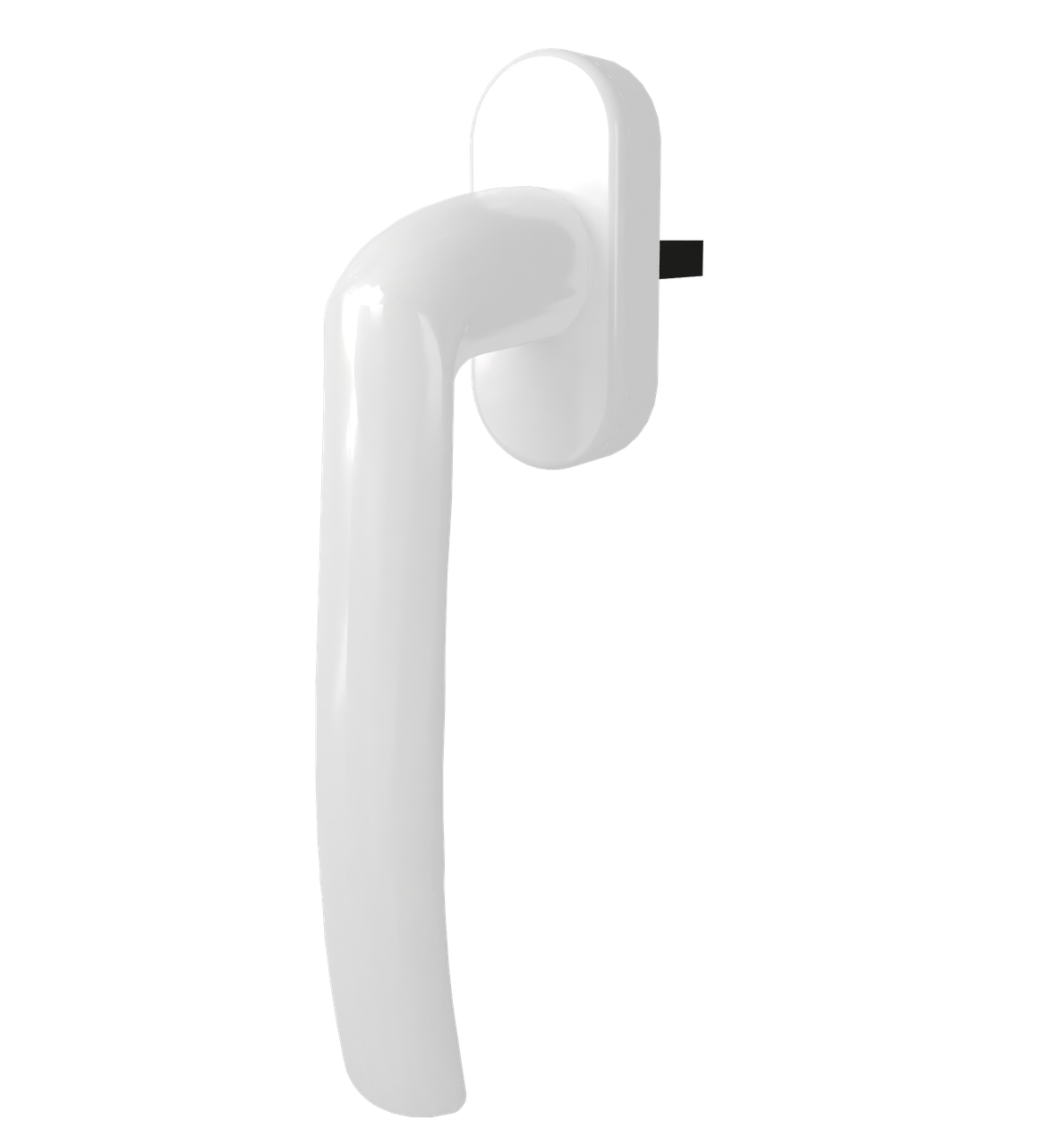 Ручка оконная ASTEX Kronos WH 001 Белый (WH 001/37 RAL9016)