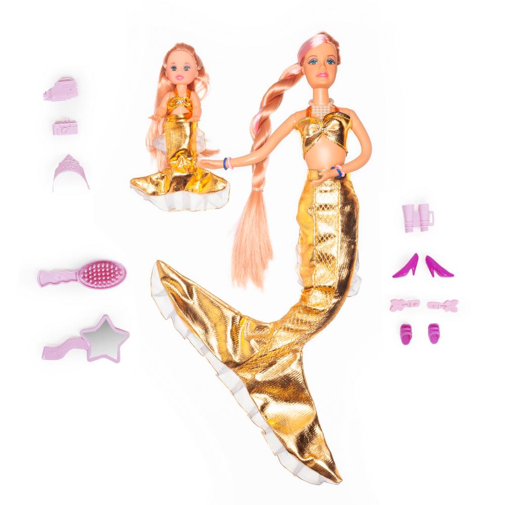 Лялька Defa Lucy 20978 русалонька з донькою та аксесуарами