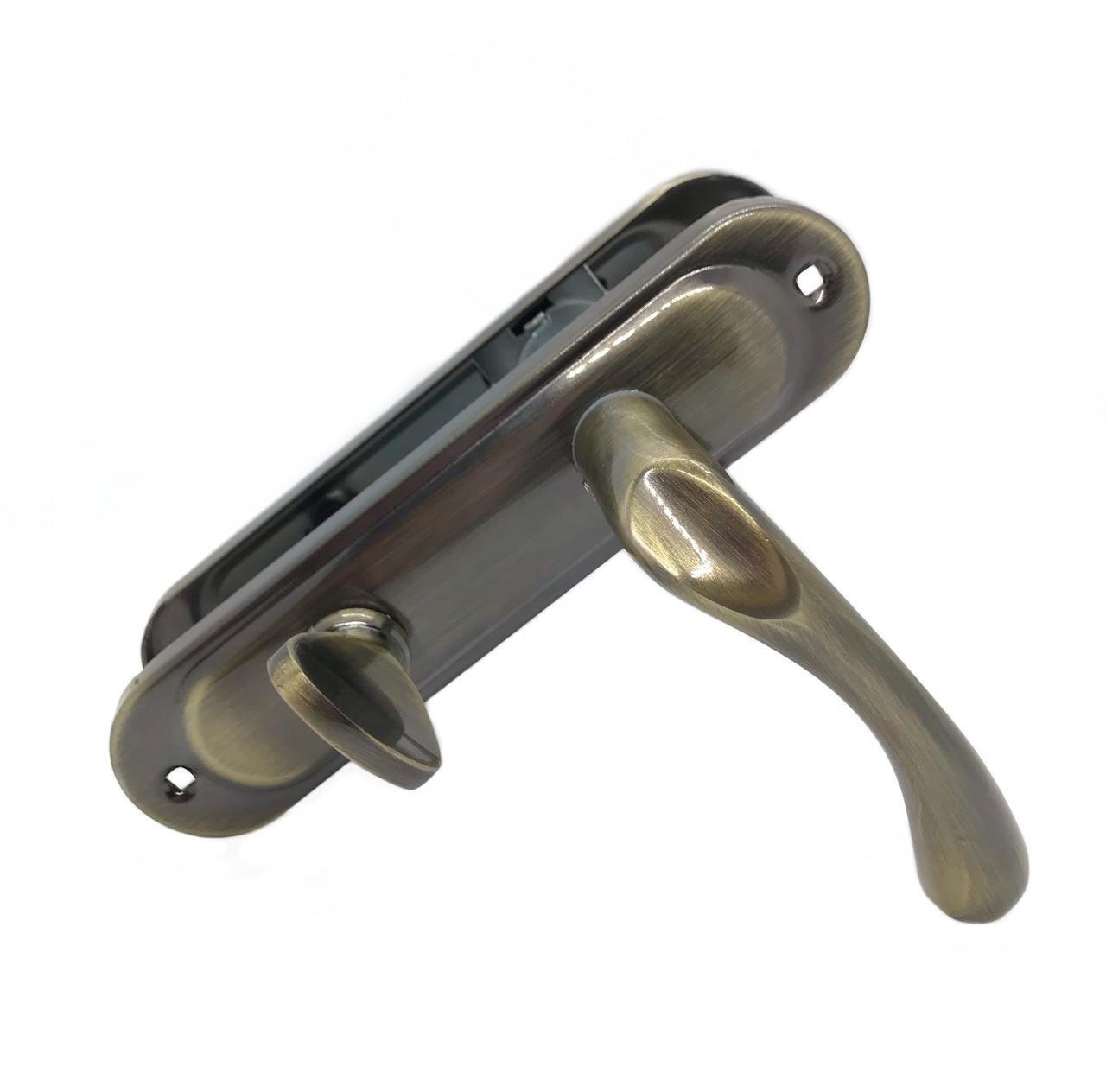 Ручка для межкомнатных дверей под защелку UNILOCK 62112 AB WC 62 мм