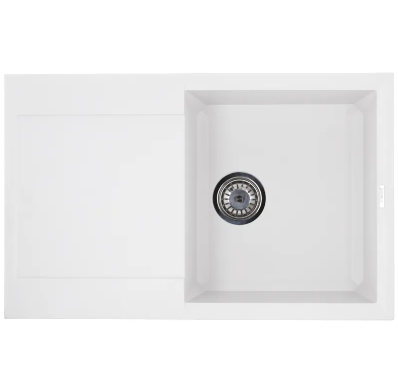Кухонная мойка Zerix ZS-7950S-01 Белый (ZX4579)