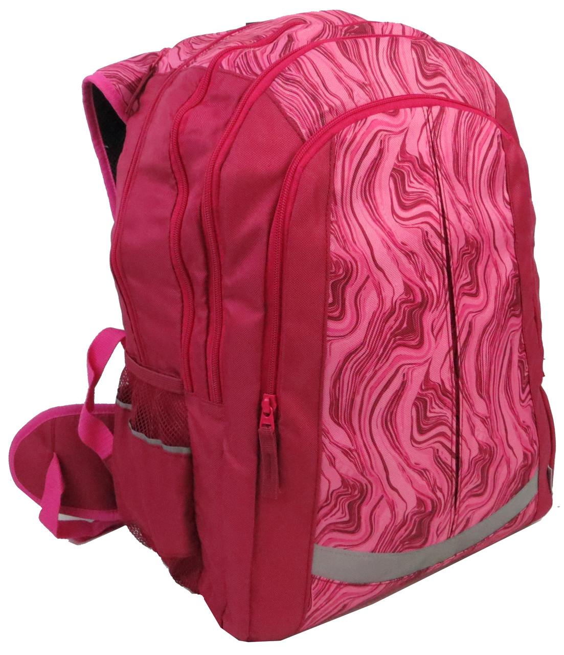 Рюкзак вместительный женский с дождевиком Topmove IAN383583 27 л Бордовый