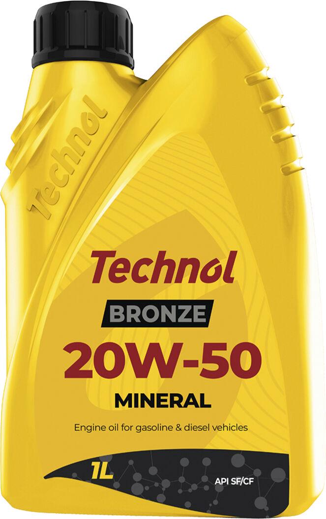 Моторне мастило бензин/дизель Technol 20W-50 1 л Bronze