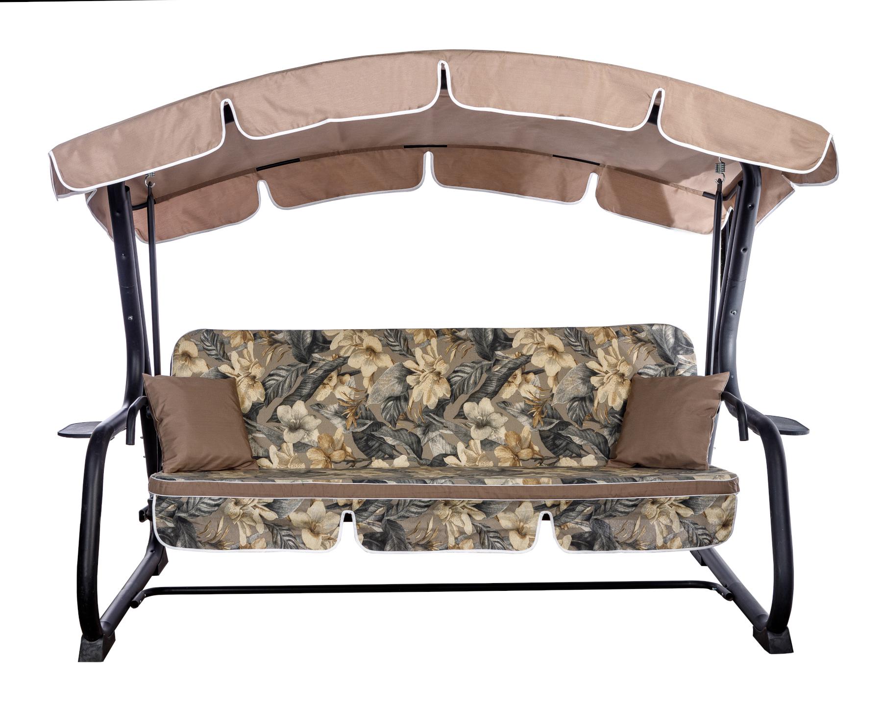 Качели садовые Ost-Fran Deli лонета Versalles Flor Gris/тексилк 2709 (3610)