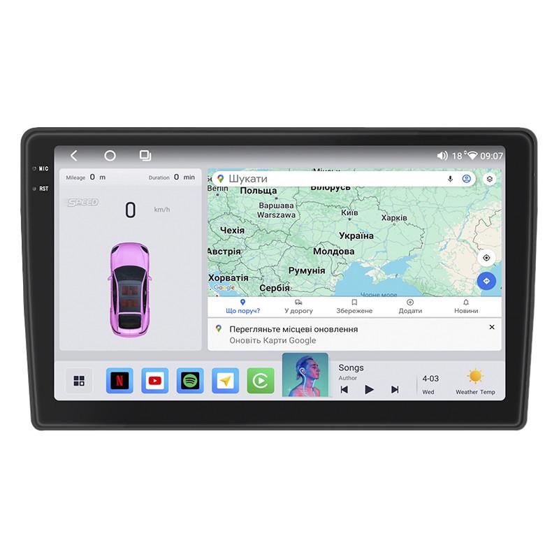 Автомагнитола штатная Lesko QLED CarPlay/4G/Wi-Fi/GPS/360° для Citroen Jumpy II 2007-2012 4/64Gb 9" (2350071241)