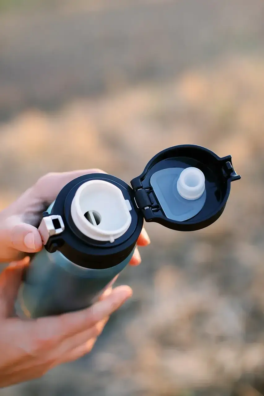 Термокружка Tribe Motion нержавіюча сталь 0,36 л Aqua (T DD 0014 aqua) - фото 3