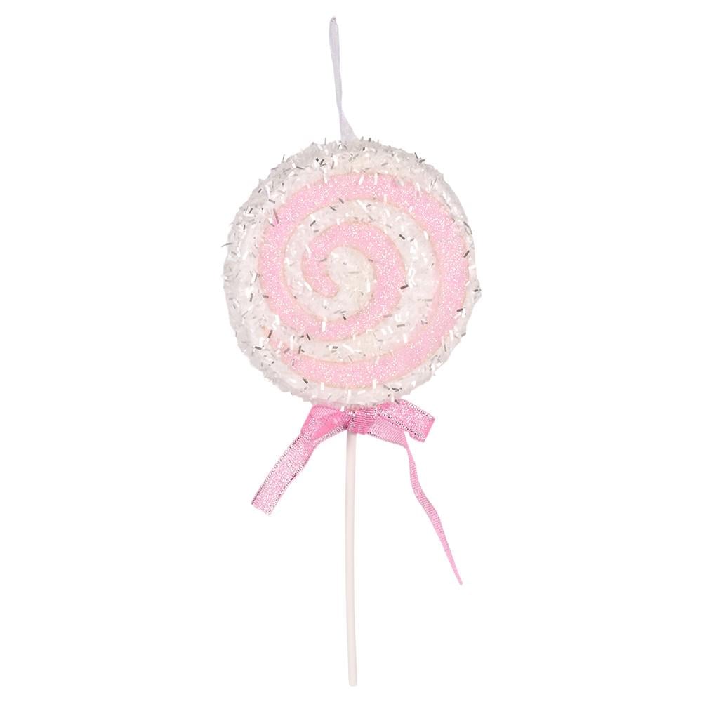 Подвеска новогодняя Candy R33877 25 см Бело-розовый (30651829) Подвеска новогодняя Candy R33877 25 см Бело-розовый (30651829)