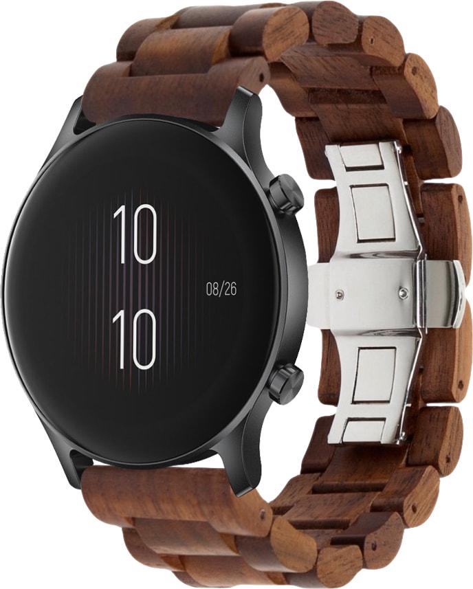 Ремешок деревянный WoodLock для Haylou LS04 RS3 Brown (28694-30)
