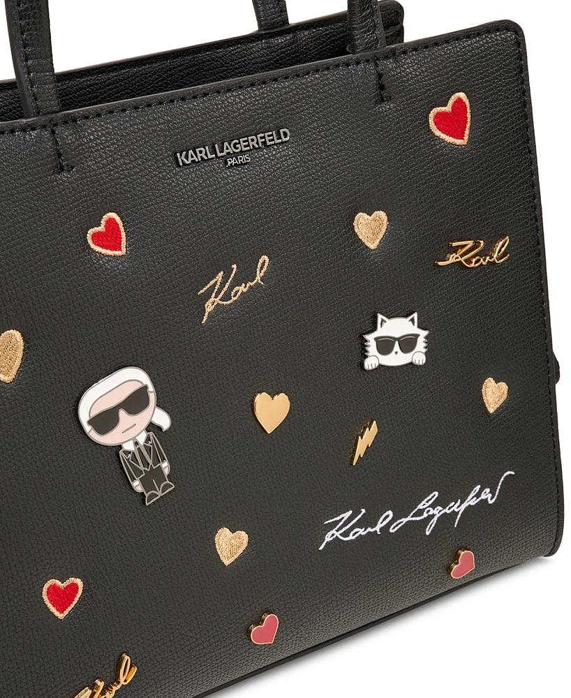 Женская сумка Karl Lagerfeld Paris Maybelle Satchel (EKL318) - фото 2 Женская сумка Karl Lagerfeld Paris Maybelle Satchel (EKL318) - фото 2