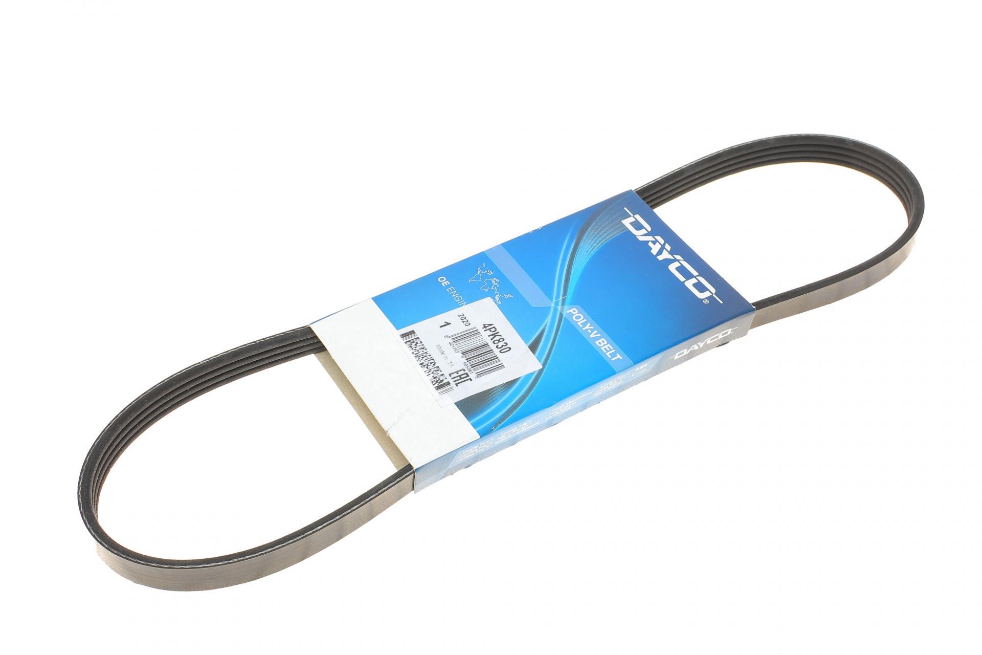 Ремень генератора DAYCO для Nissan Primera/Chevrolet Matiz 91- (4PK830)