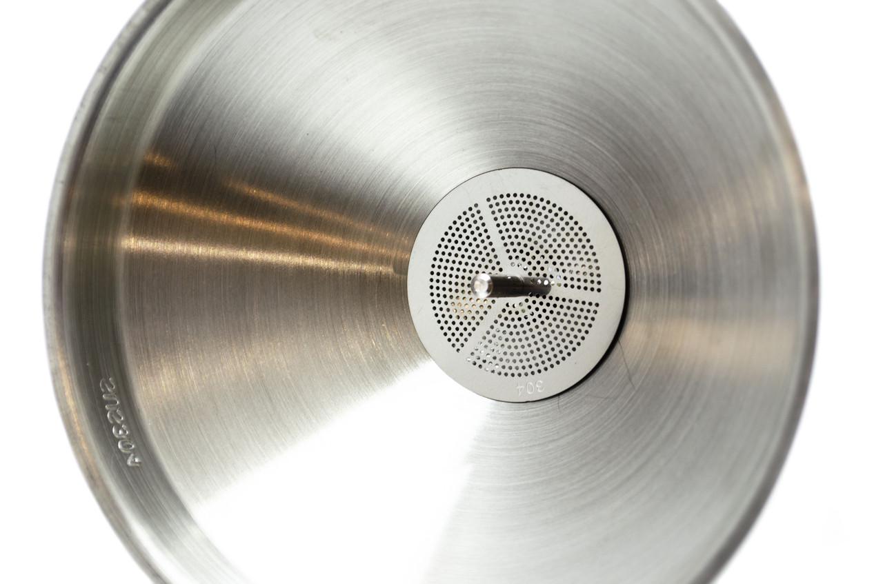 Воронка металева з фільтром 150 мм - фото 5