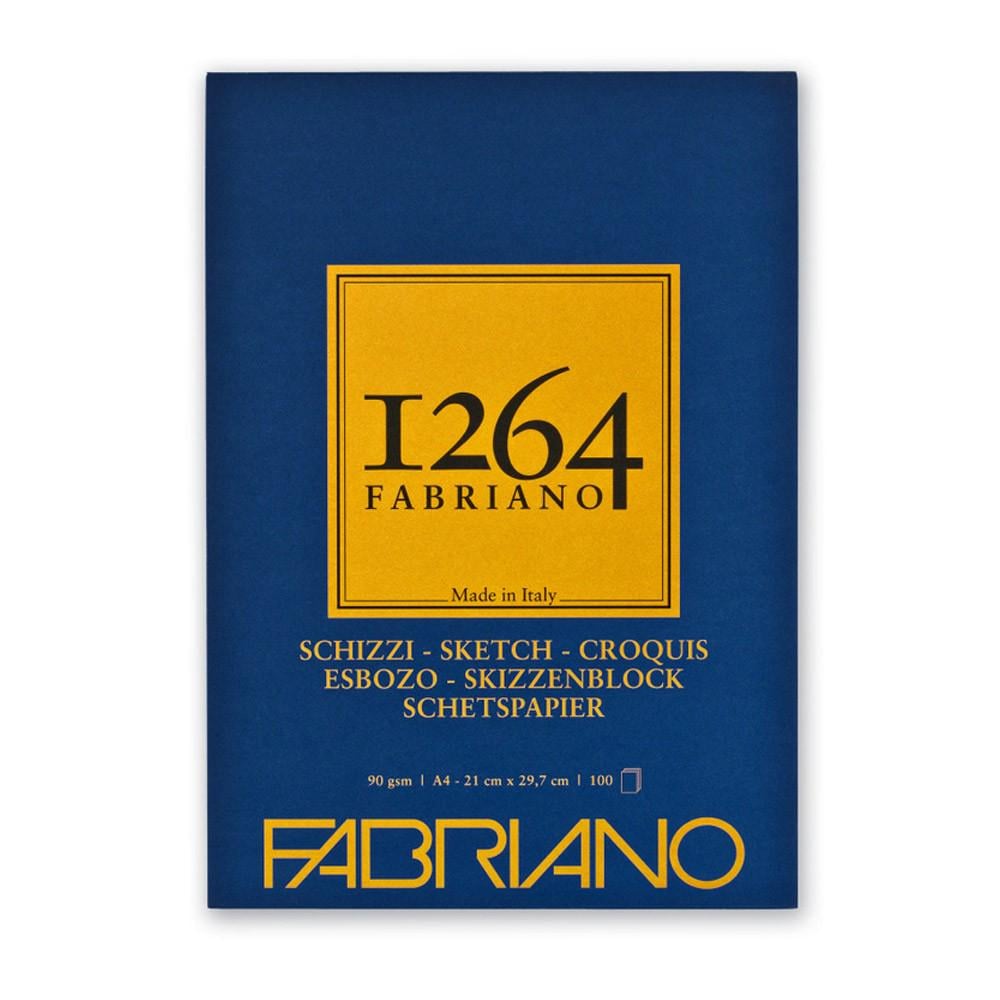 Альбом для графики и рисунка Fabriano 1264 90 г/кв. м склейка 90 л. А4 Слоновая Кость (19100632) Альбом для графики и рисунка Fabriano 1264 90 г/кв. м склейка 90 л. А4 Слоновая Кость (19100632)