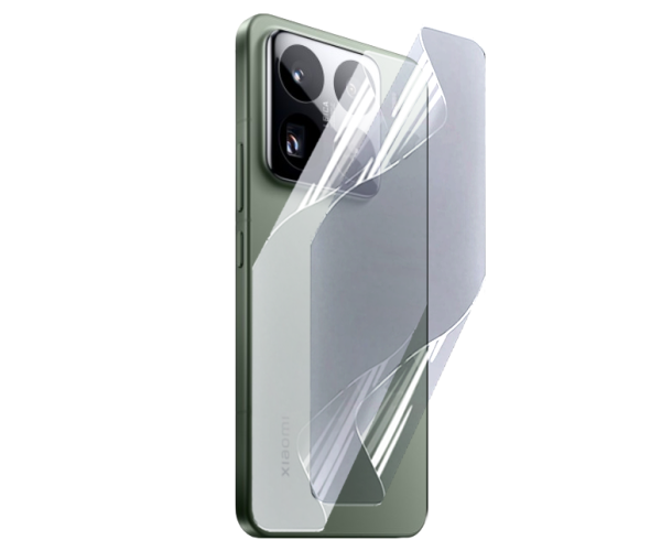 Противоударная гидрогелевая пленка Hydrogel Film для Xiaomi 15 Pro на заднюю панель, Transparent