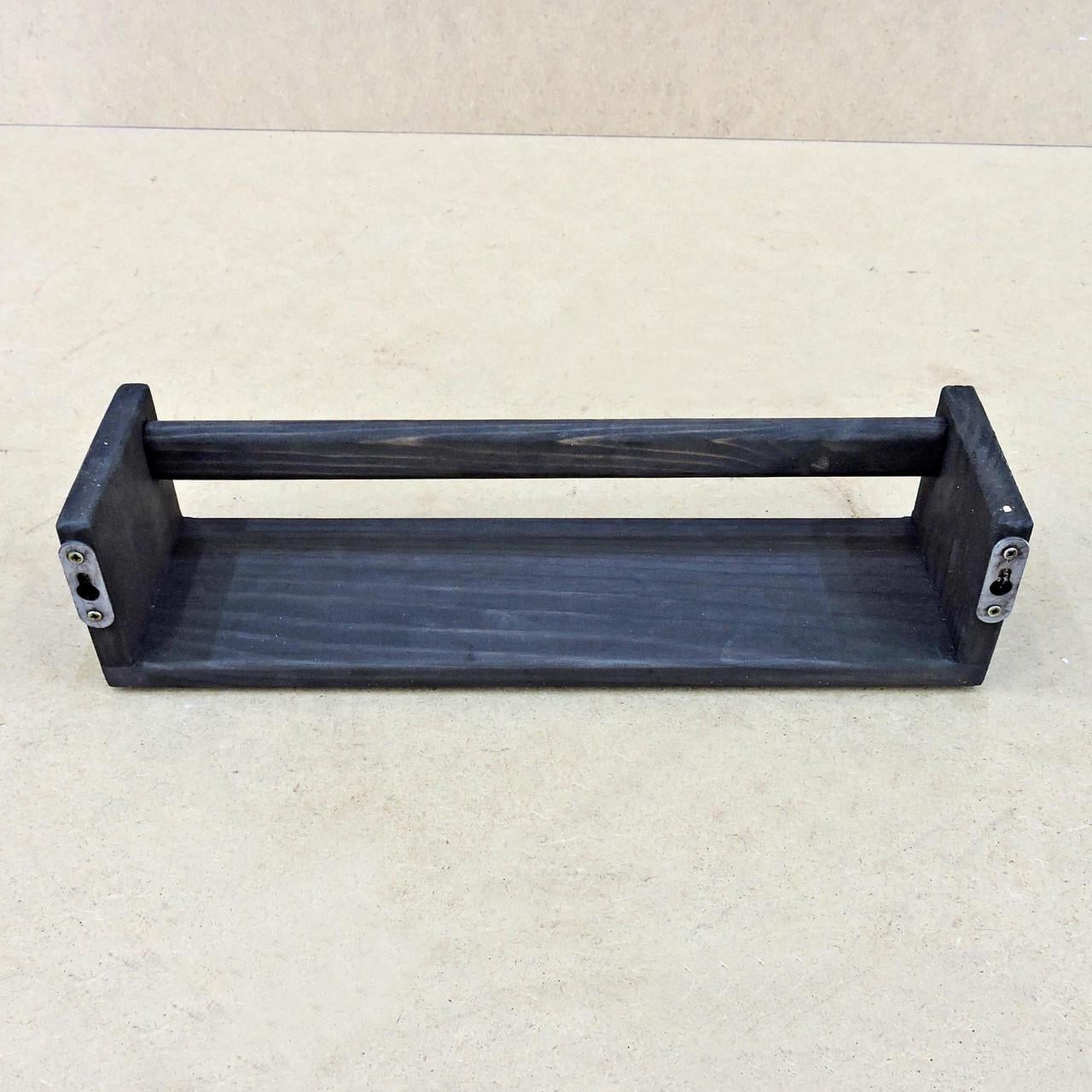 Полка настенная из дерева Кингкей 50 см Венге (НСП-501012)