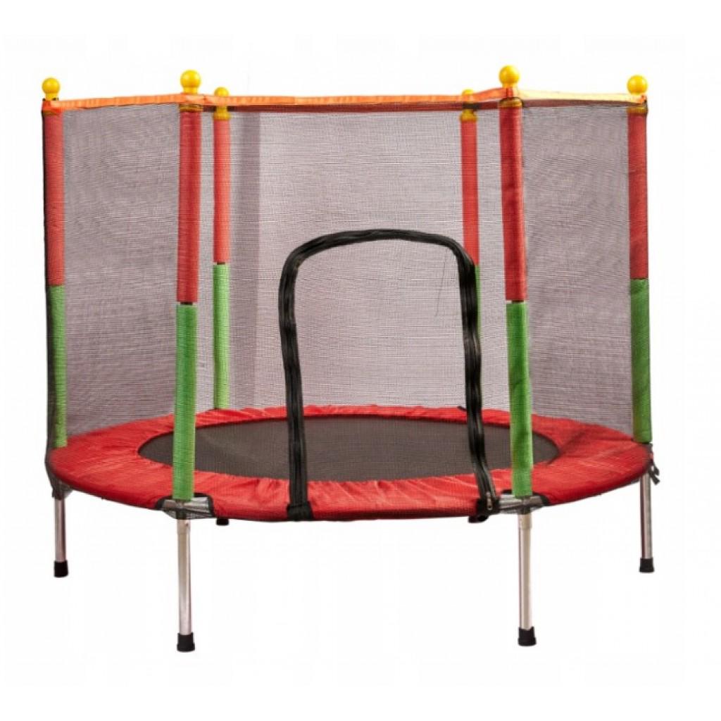 Батут детский Atleto KRB01 с сеткой 140 см Красный (2100014312) Батут детский Atleto KRB01 с сеткой 140 см Красный (2100014312)