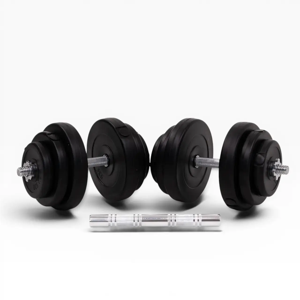 Гантели разборные SportMoment с соединителем 2х20 кг (DB-SET-40-CMP)