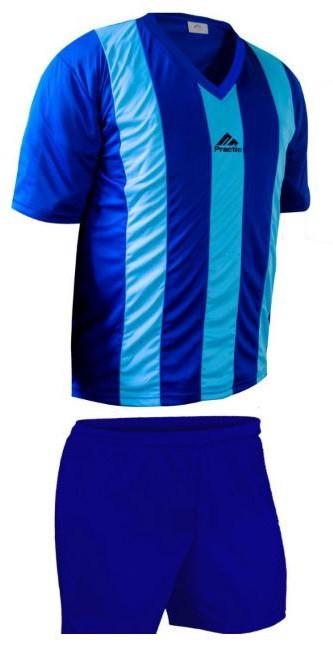 Футбольна форма Practic суцільна XL Синій/Блакитний
