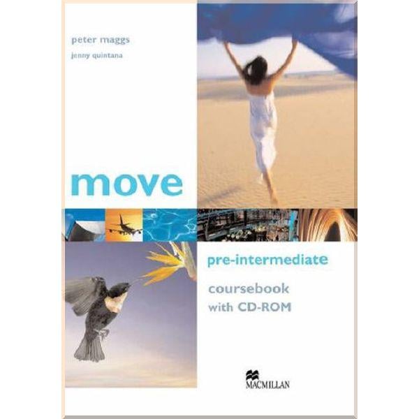 Книга Jenny Quintana/Peter Maggs "Move Pre-Intermediate Coursebook with CD-ROM" (ISBN:9781405086141)