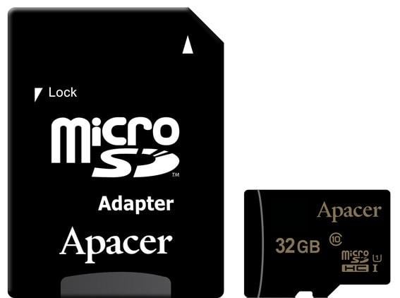 Карта памяти Apacer microSDHC 32GB UHS-I U1 Class 10 (1021973764)