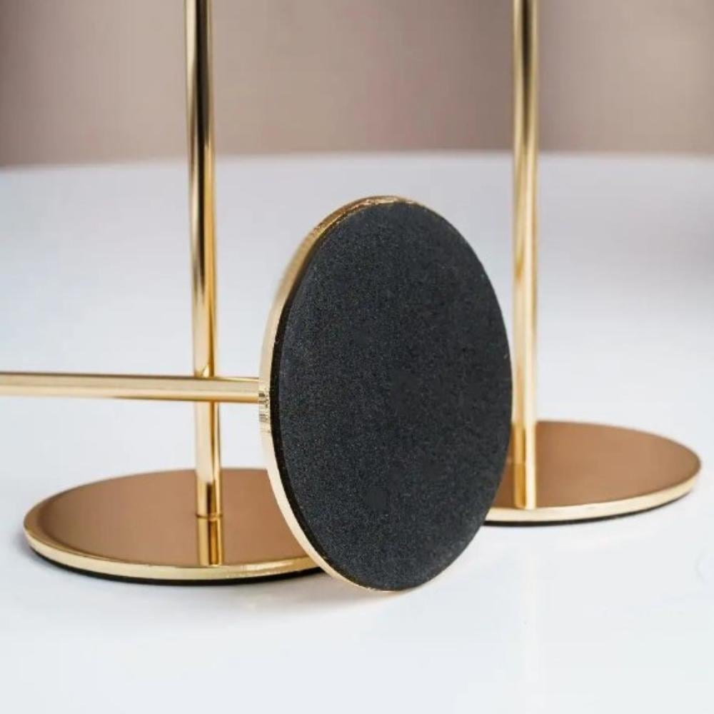 Набор подсвечников Elisey Ореол 34х30х24,5 см 3 шт. Золотой (99-81-9137-008) - фото 4