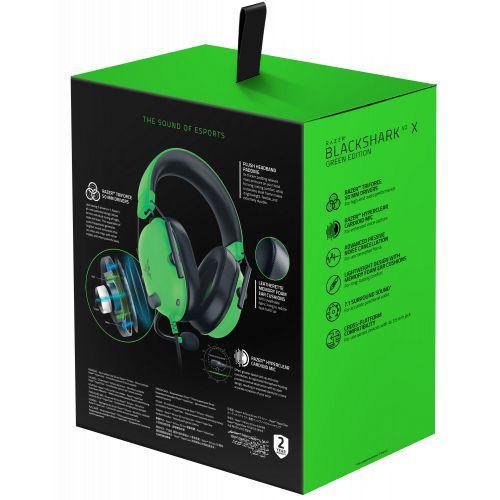 Наушники Razer BlackShark V2 X Green (2214975809) - фото 4