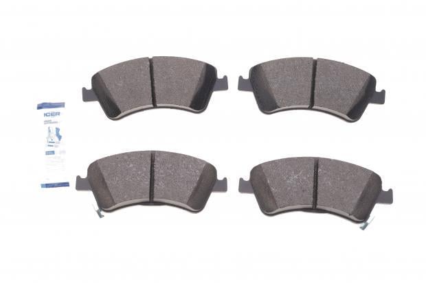 Колодки тормозные передние ICER 181871 Toyota Avensis/Verso 08-18/Corolla/Auris 06-15