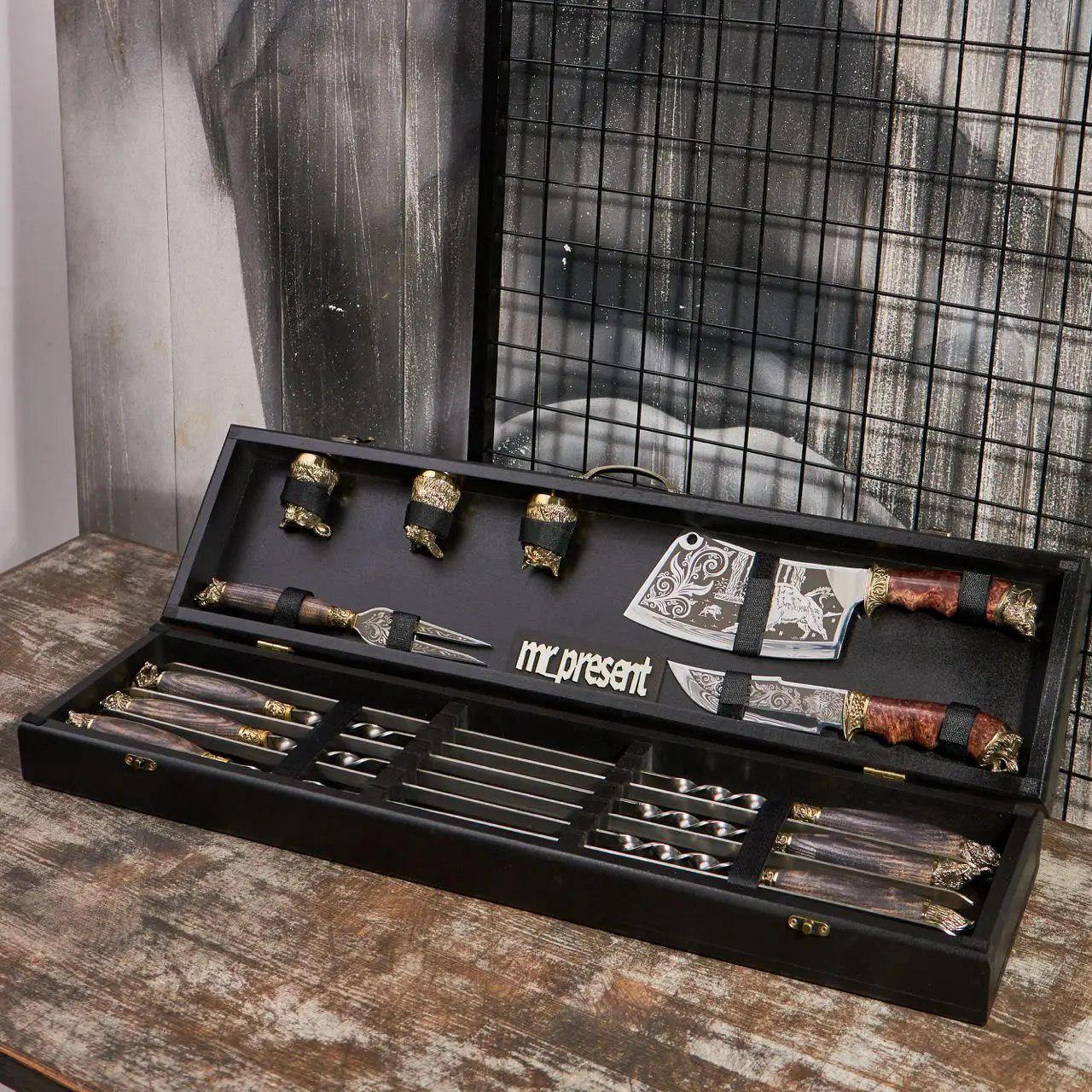 Набір шампурів Lux-Premium №2