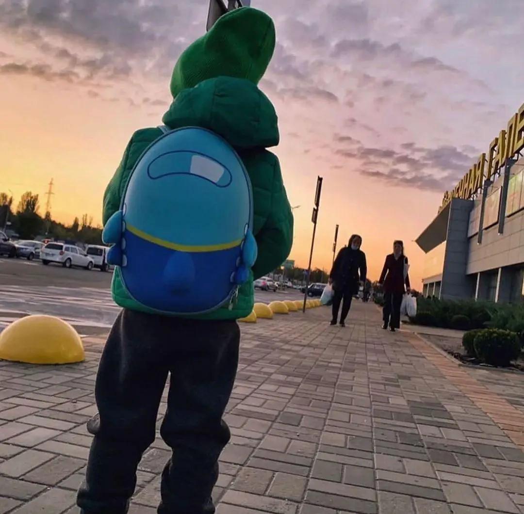 Рюкзак детский каркасный твердый для мальчиков в садик Ракета (2504) - фото 6 Рюкзак детский каркасный твердый для мальчиков в садик Ракета (2504) - фото 6