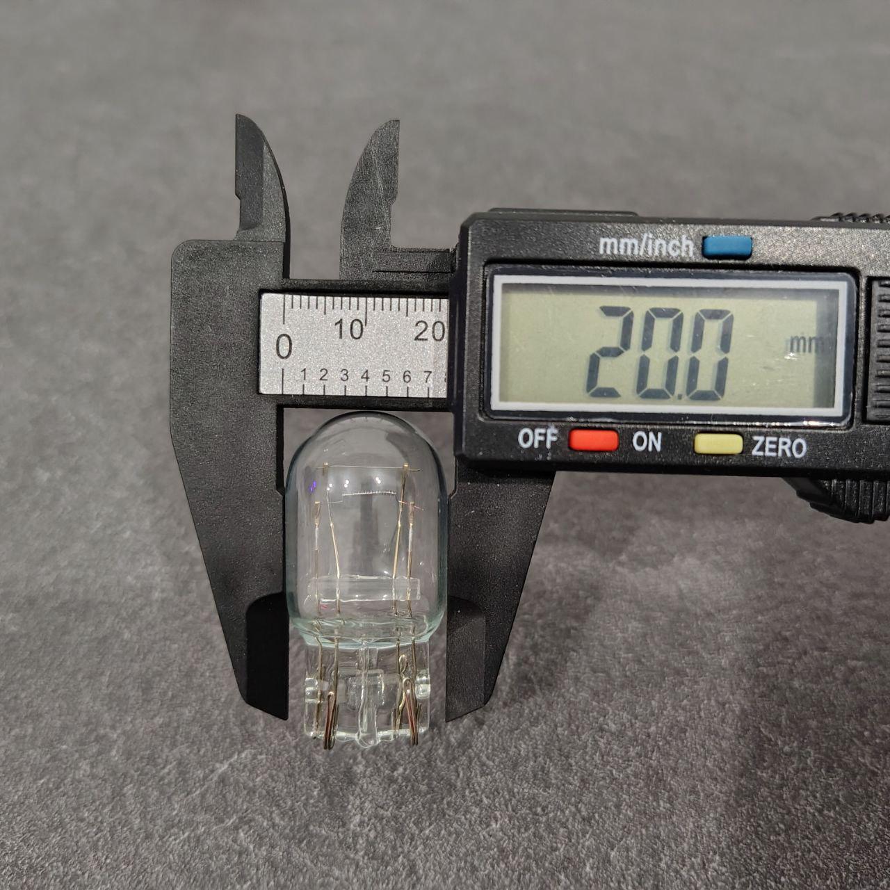 Автолампа T20 W27/7W W3x16q 12V 27/7W Белый (653STORE3) - фото 2