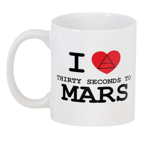 Чашка Geekland 30 Seconds to Mars I love Thirty (CP 03.342)