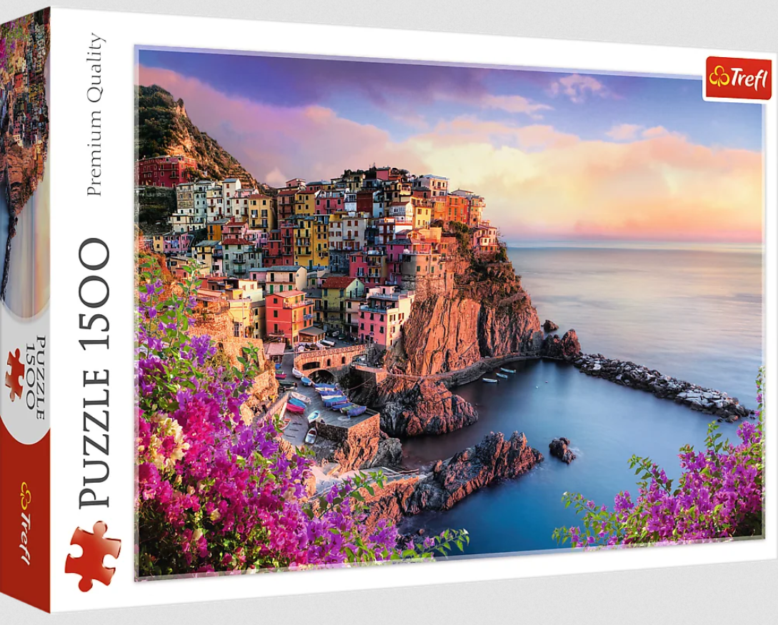 Пазл Trefl Вид на Манарола 1500 эл.