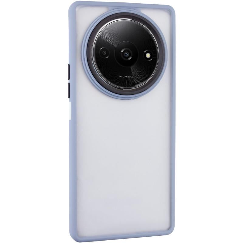 Противоударный Чехол TPU+PC Lyon Frosted для Xiaomi Redmi A3 Sierre Blue