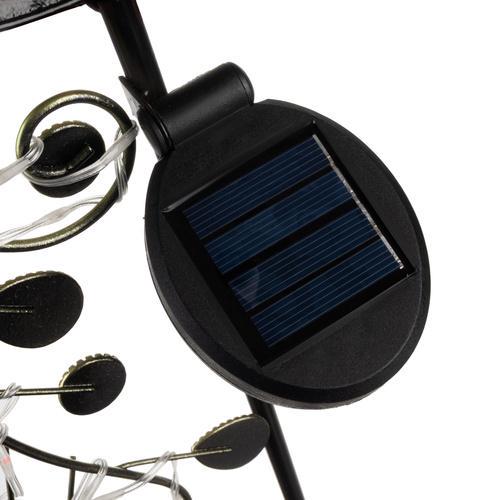 Светильник садовый Gardlov Павлин с 40 светодиодами на солнечной батарее с датчиком сумерек (25281) - фото 10