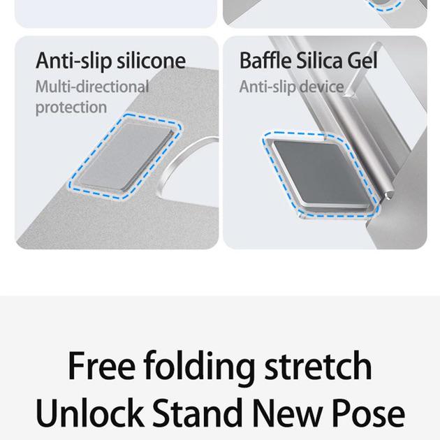 Подставка для ноутбука/планшета 11-12,9-15,6-17 - фото 6 Подставка для ноутбука/планшета 11-12,9-15,6-17 - фото 6