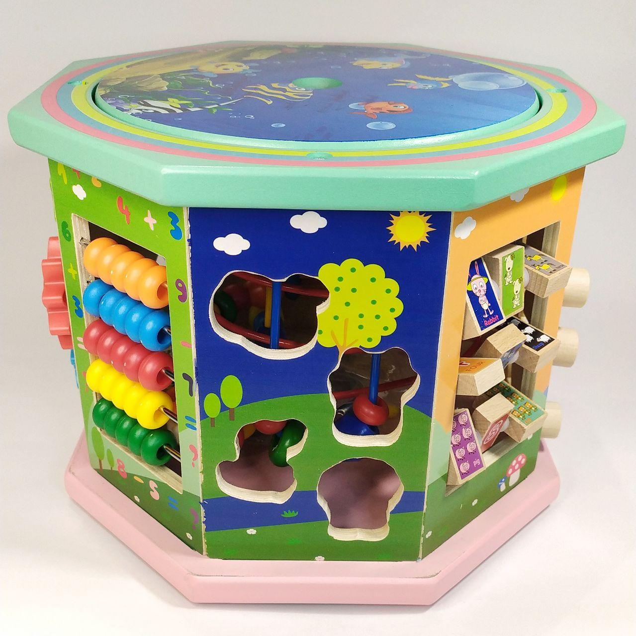 Деревянная развивающая обучающая игрушка уникуб Limo toy - фото 12 Деревянная развивающая обучающая игрушка уникуб Limo toy - фото 12