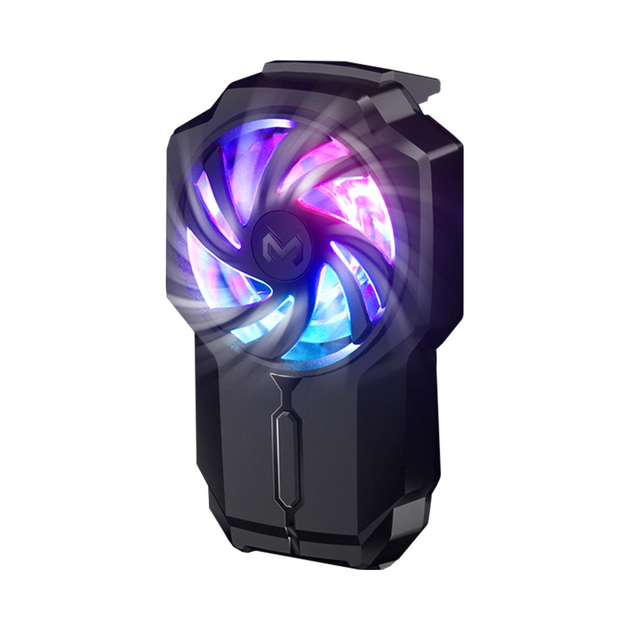 Кулер активное охлаждение для телефона/планшета Memo FL05 до 84 мм с аккумулятором Black (18527)