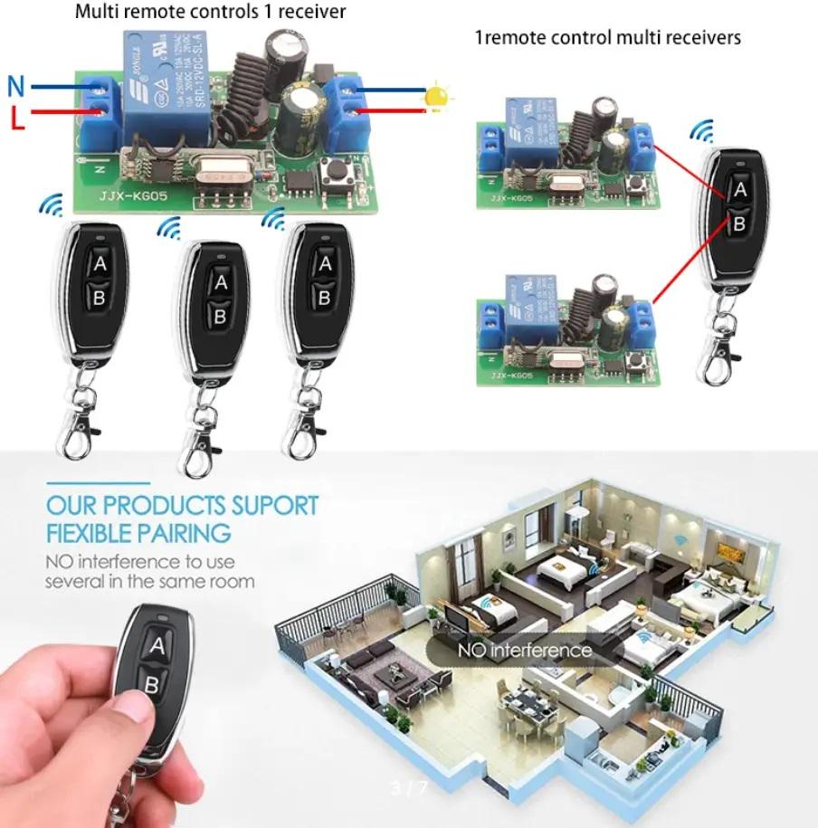 Реле 1-канальное беспроводное 220В 433МГц Arduino 9442 (22931722) - фото 7 Реле 1-канальное беспроводное 220В 433МГц Arduino 9442 (22931722) - фото 7