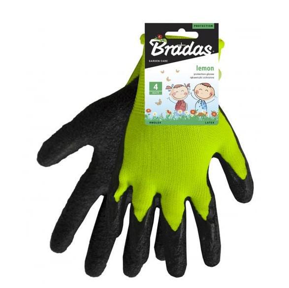 Перчатки защитные Bradas Lemon латекс р. 4 (28827)