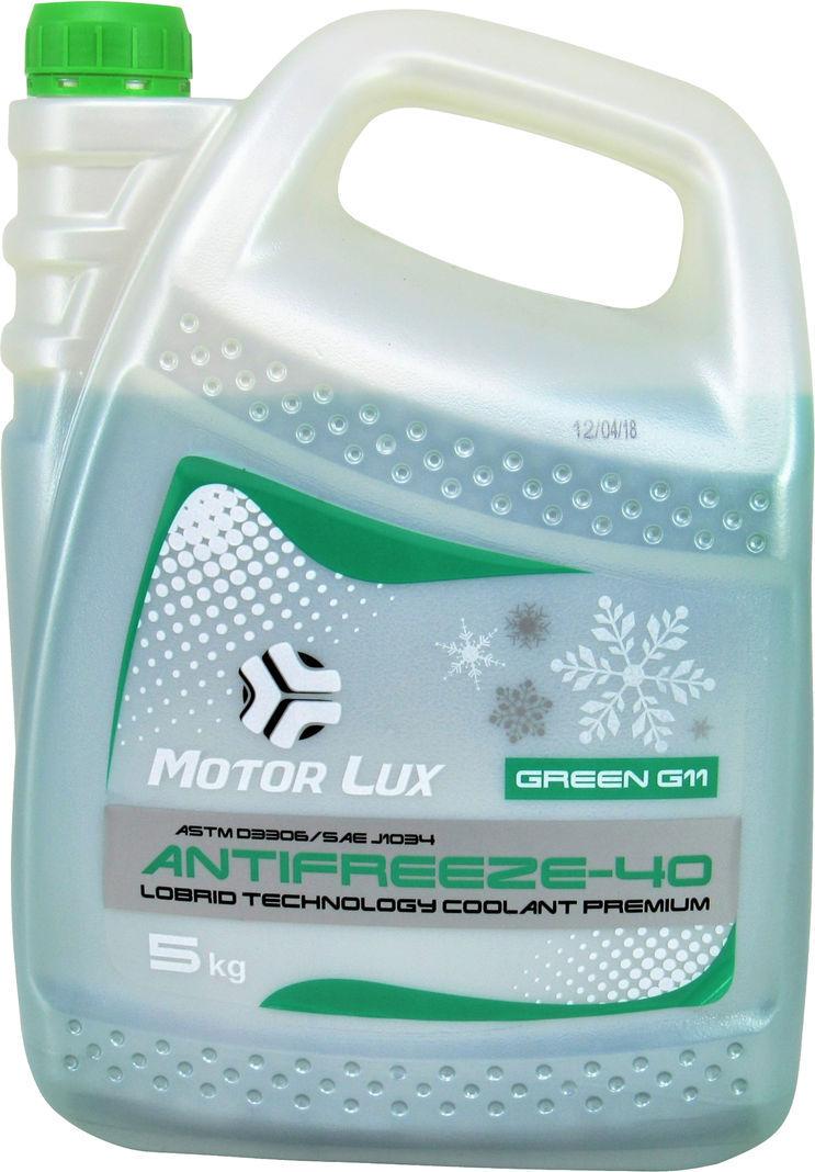 Антифриз Motor Lux G11 от -35 до +108 5 л Green (0120930)