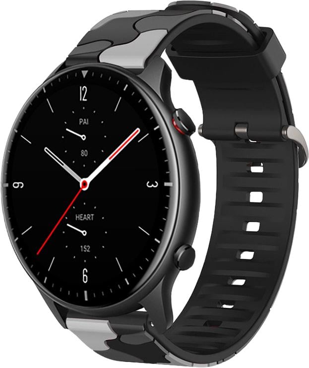 Ремінець Tactic Camouflage для Amazfit GTR 2 Black/Grey (32946-53) - фото 1 Ремінець Tactic Camouflage для Amazfit GTR 2 Black/Grey (32946-53) - фото 1