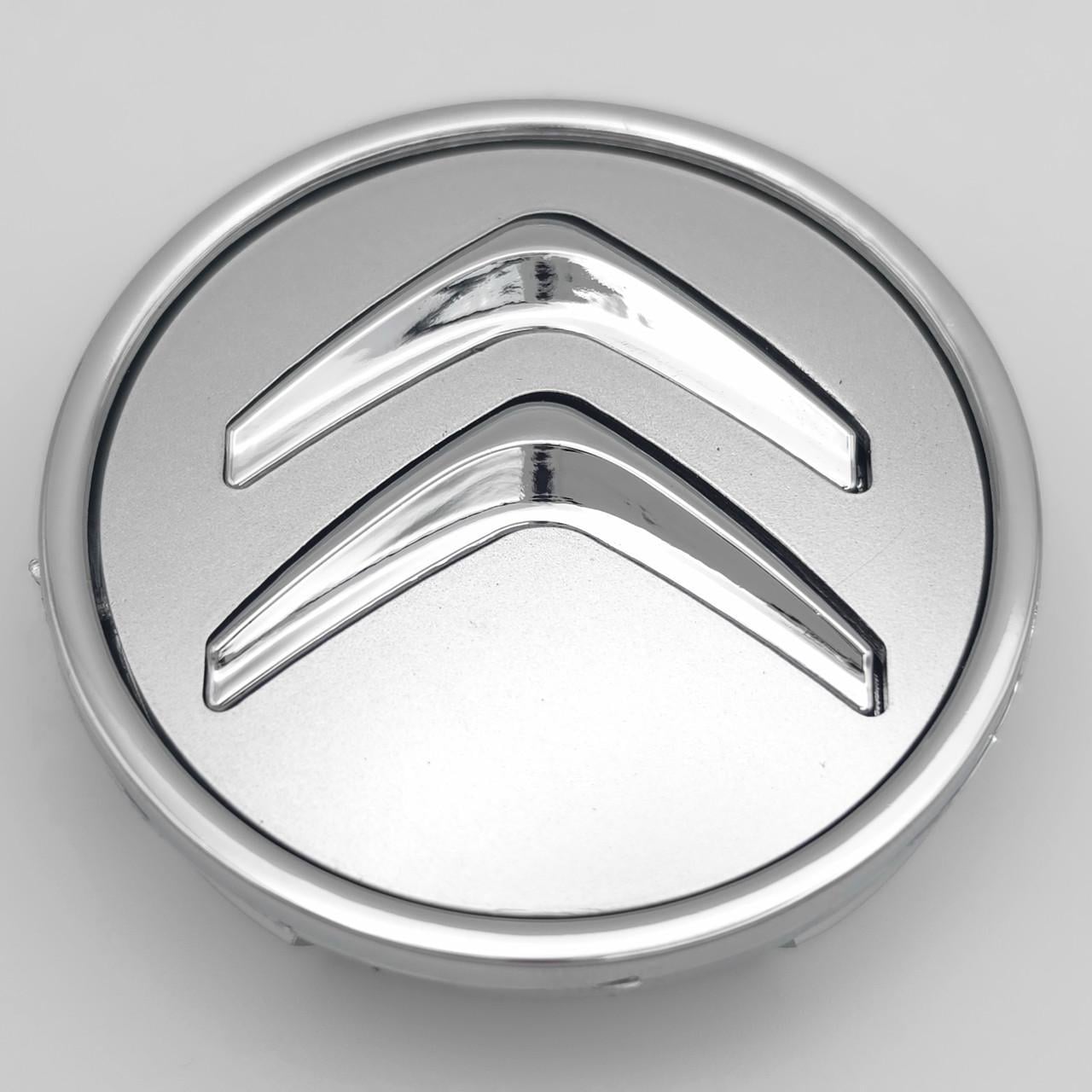 Ковпачок заглушка маточини колеса Citroen 60 мм Хром (3007080188)