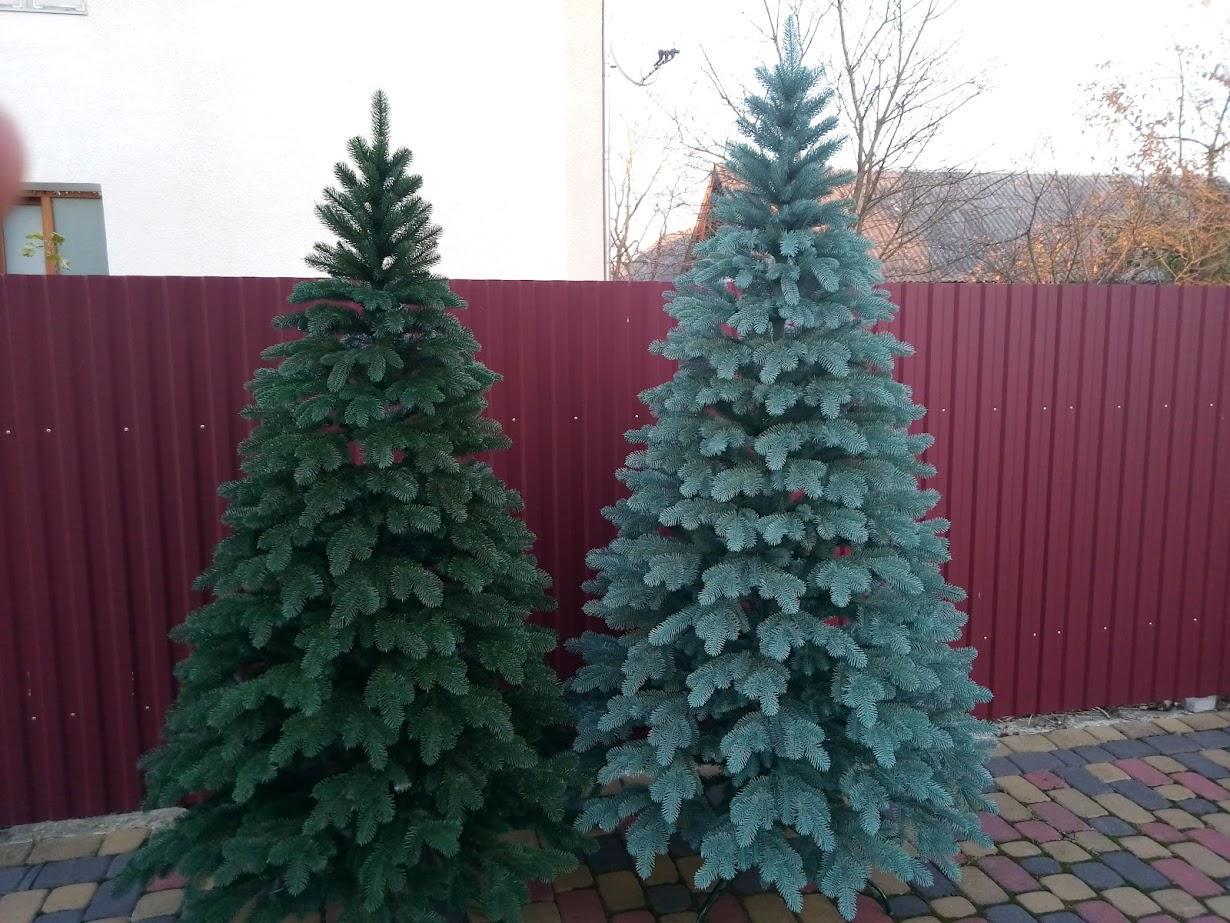 Штучна ялинка лита Елітна з підставкою 1,50 м Зелений (NYT15293) - фото 15 Штучна ялинка лита Елітна з підставкою 1,50 м Зелений (NYT15293) - фото 15