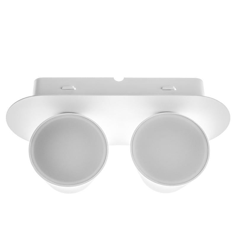 Подсветка настенная накладная Brille LED AL-508/2х6W WH 27-008