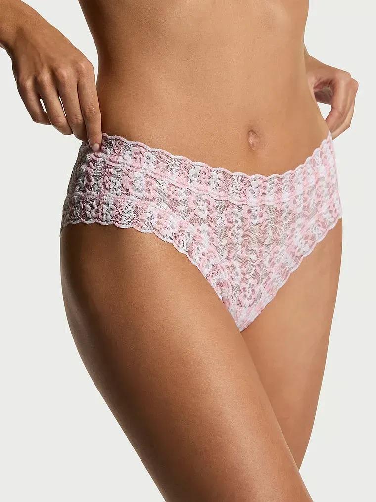 Трусики чики Victoria's Secret The Lacie Lace Cheeky Panty M Розовый (27166007) Трусики чики Victoria's Secret The Lacie Lace Cheeky Panty M Розовый (27166007)